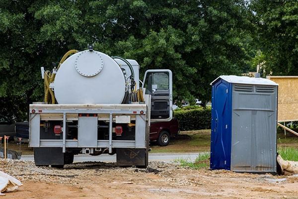 workers at Porta Potty Rental of Rye